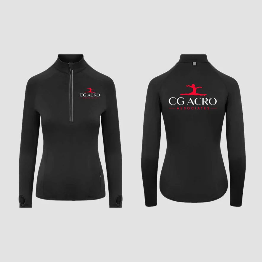 CG Acro Associates Stretch Sports 1_4 Zip