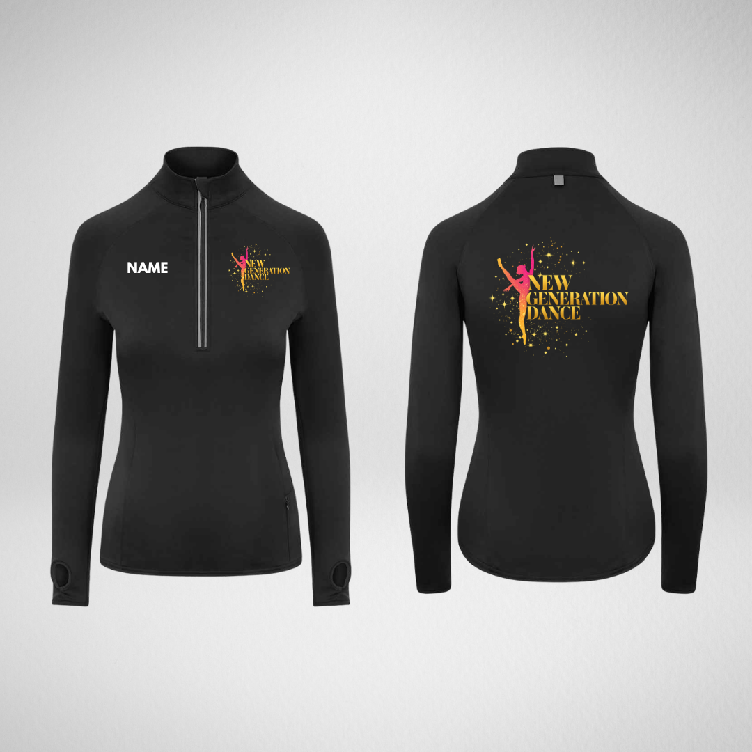 New Generation Dance Stretch Sports 1_4 Zip