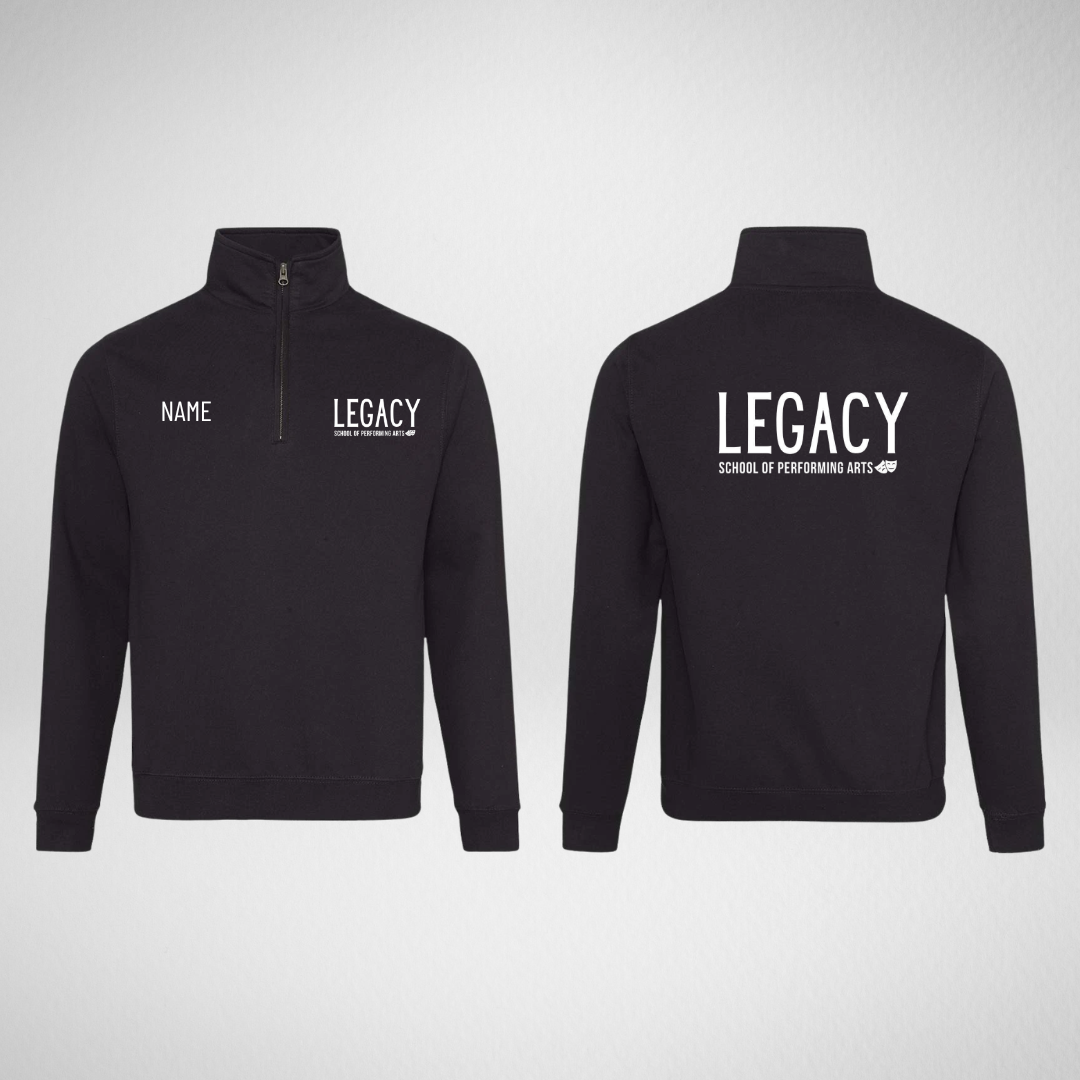 Legacy School of Performing Arts Cotton ¼ Zip Adult Sizes only