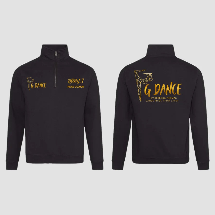 GDANCE Cotton ¼ Zip Adult Sizes only