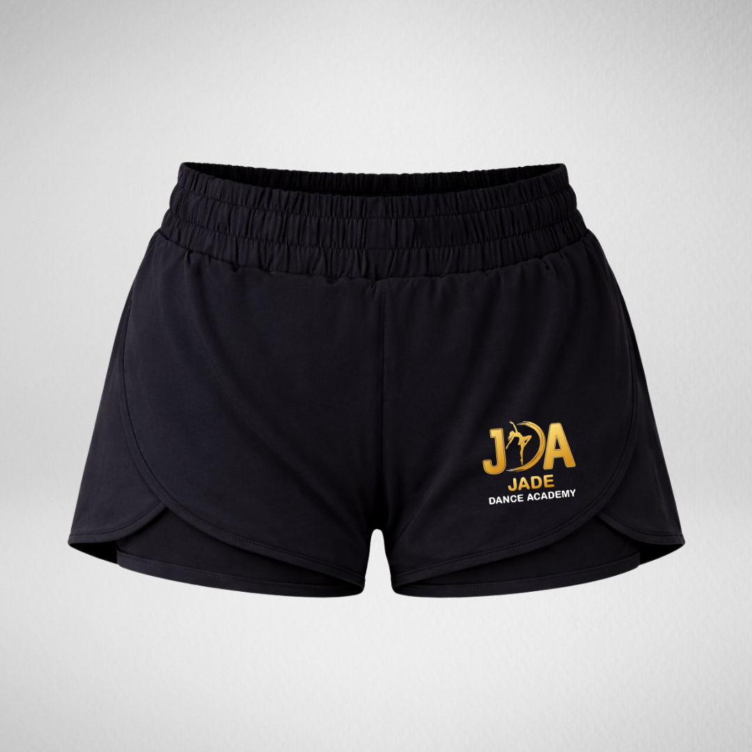 Jade Dance Academy Layered Dance Shorts