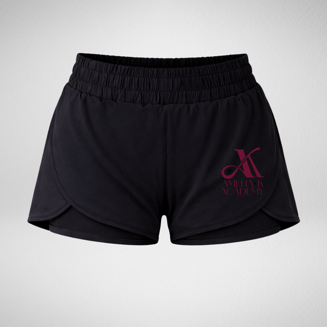 Amelia K Academy Layered Dance Shorts