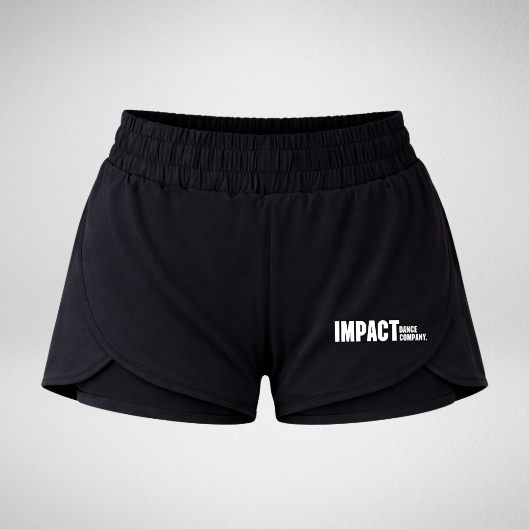 IMPACT Dance Company Layered Dance Shorts