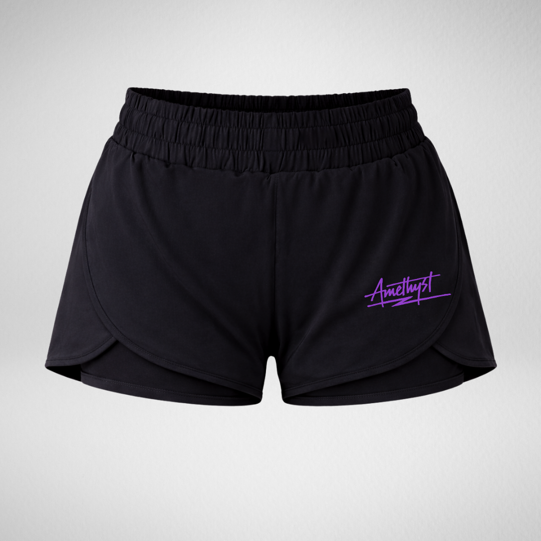 Amethyst Dance Pembrokeshire Layered Dance Shorts