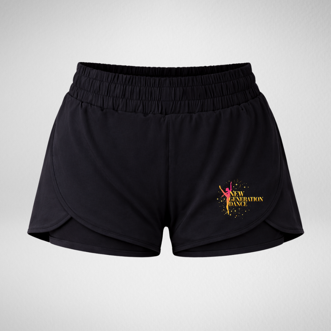 New Generation Dance Layered Dance Shorts