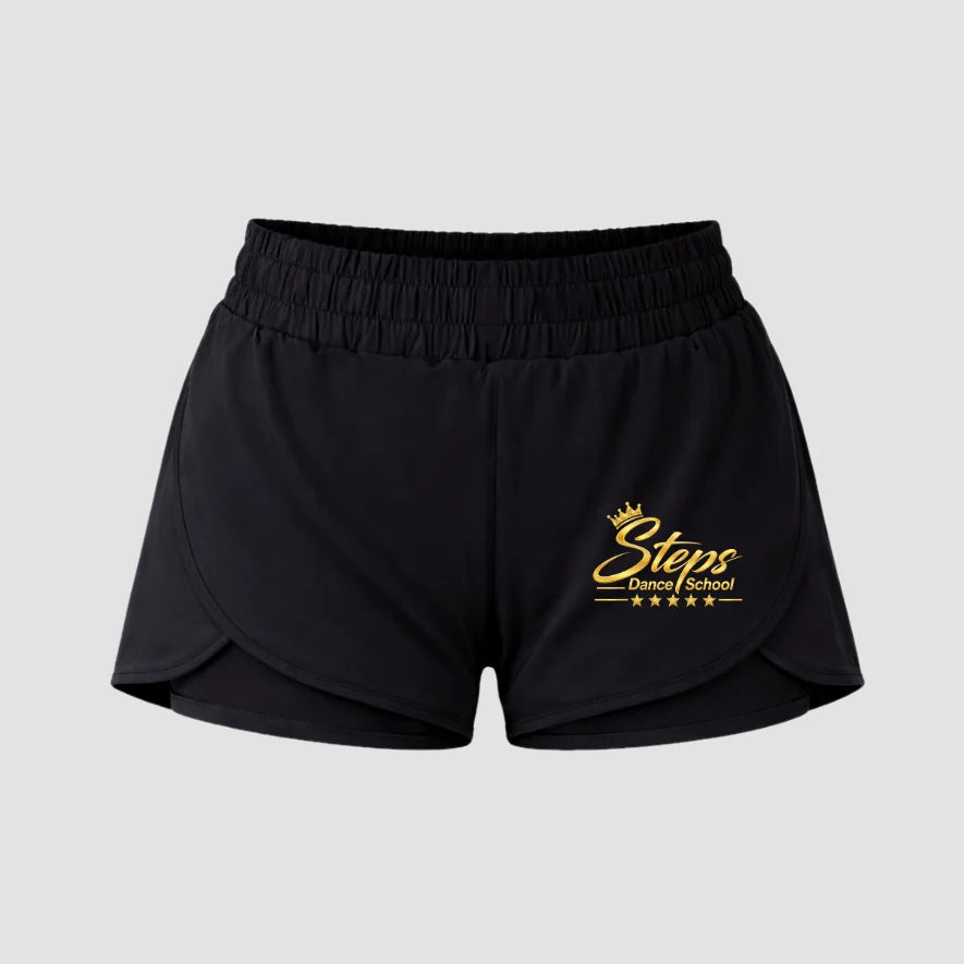 Steps Dance School Layered Dance Shorts