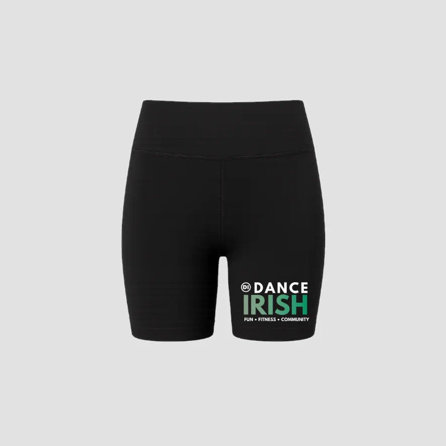 Dance Irish Green High Waisted Cycling Shorts