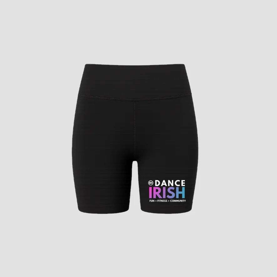 Dance Irish Pink High Waisted Cycling Shorts