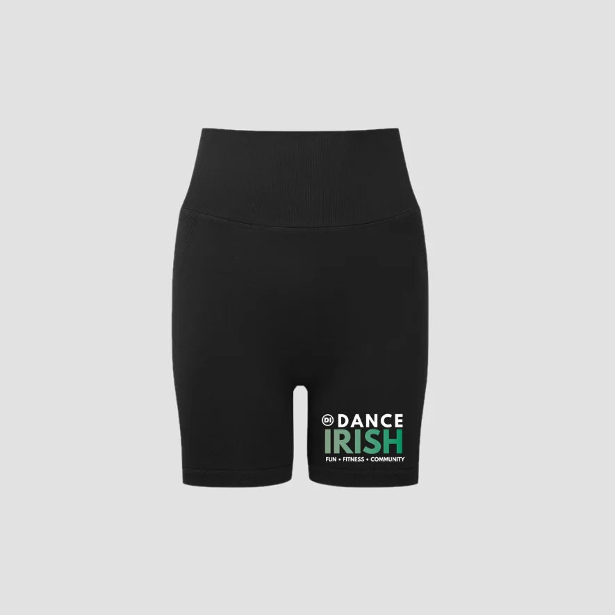Dance Irish Green Scrunch Shorts