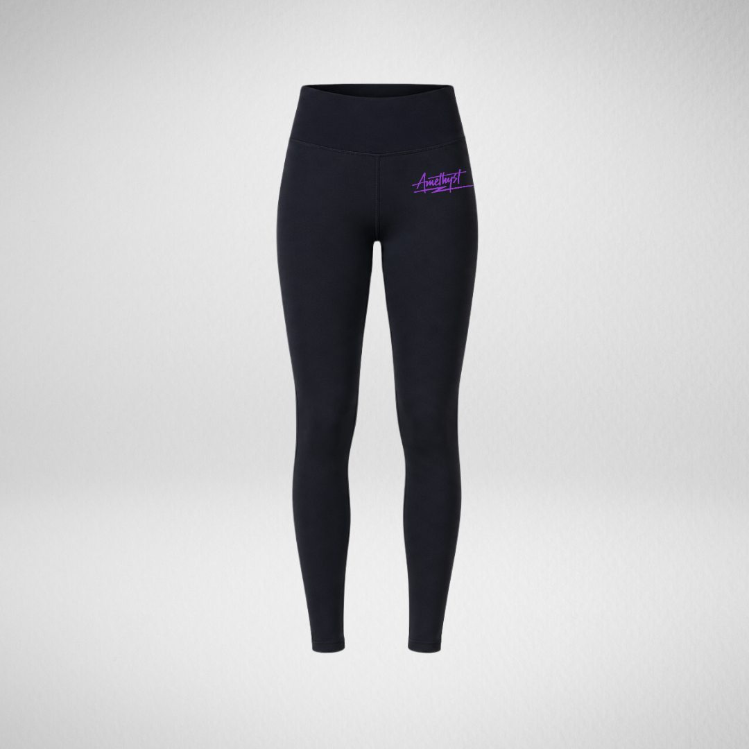 Amethyst Dance Pembrokeshire High Waisted Dance Leggings