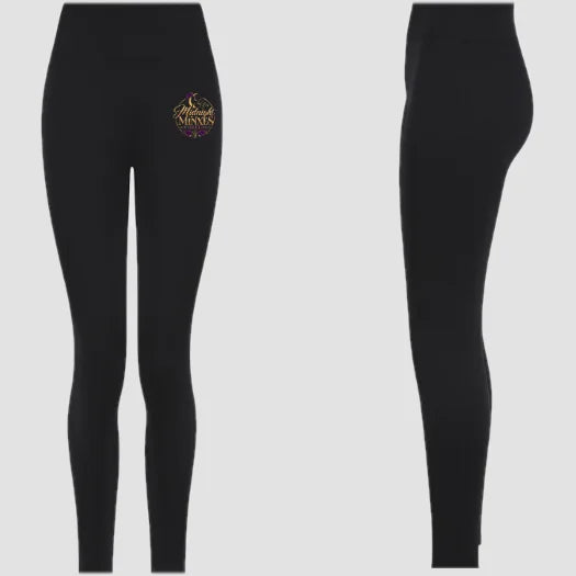 Midnight Minxes Burlesque and Heels Sculpting Leggings