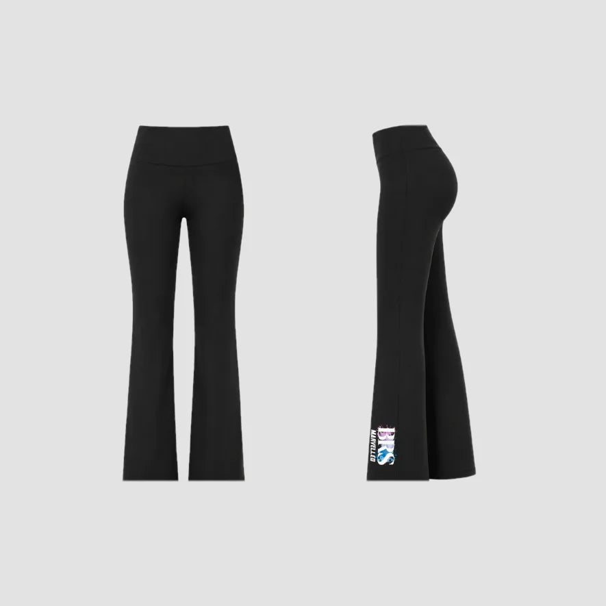 BRS-Dance Ltd Marvelled Flared Leggings
