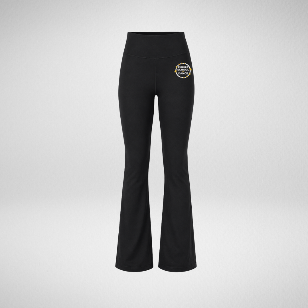 Empire School of Dance Flared Yoga Pants