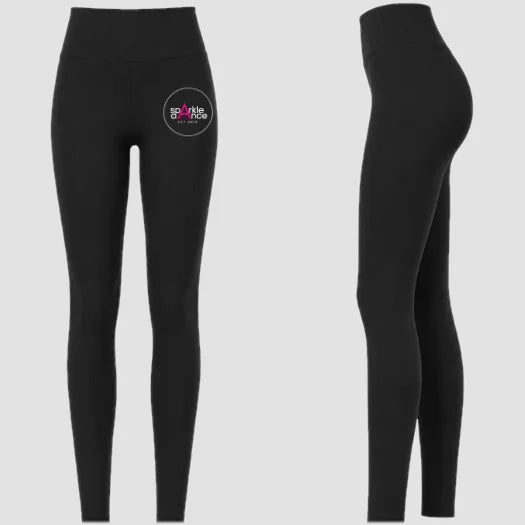 Sparkle Dance Studios Pink Active Wear Leggings