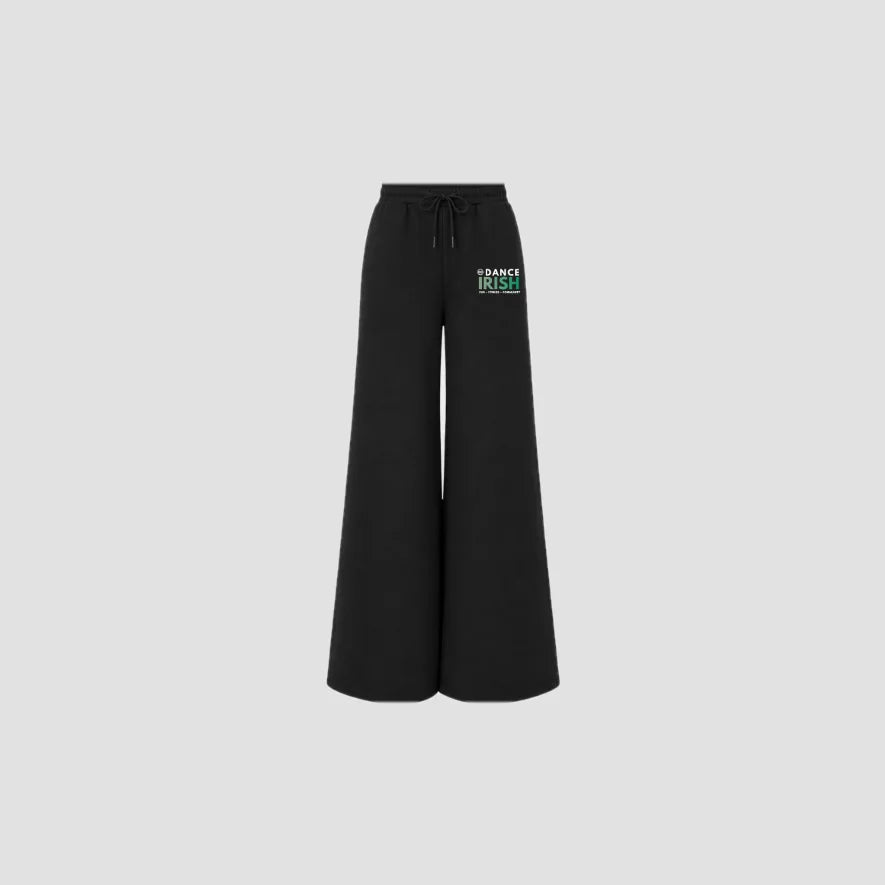 Dance Irish Green Wide Leg Joggers