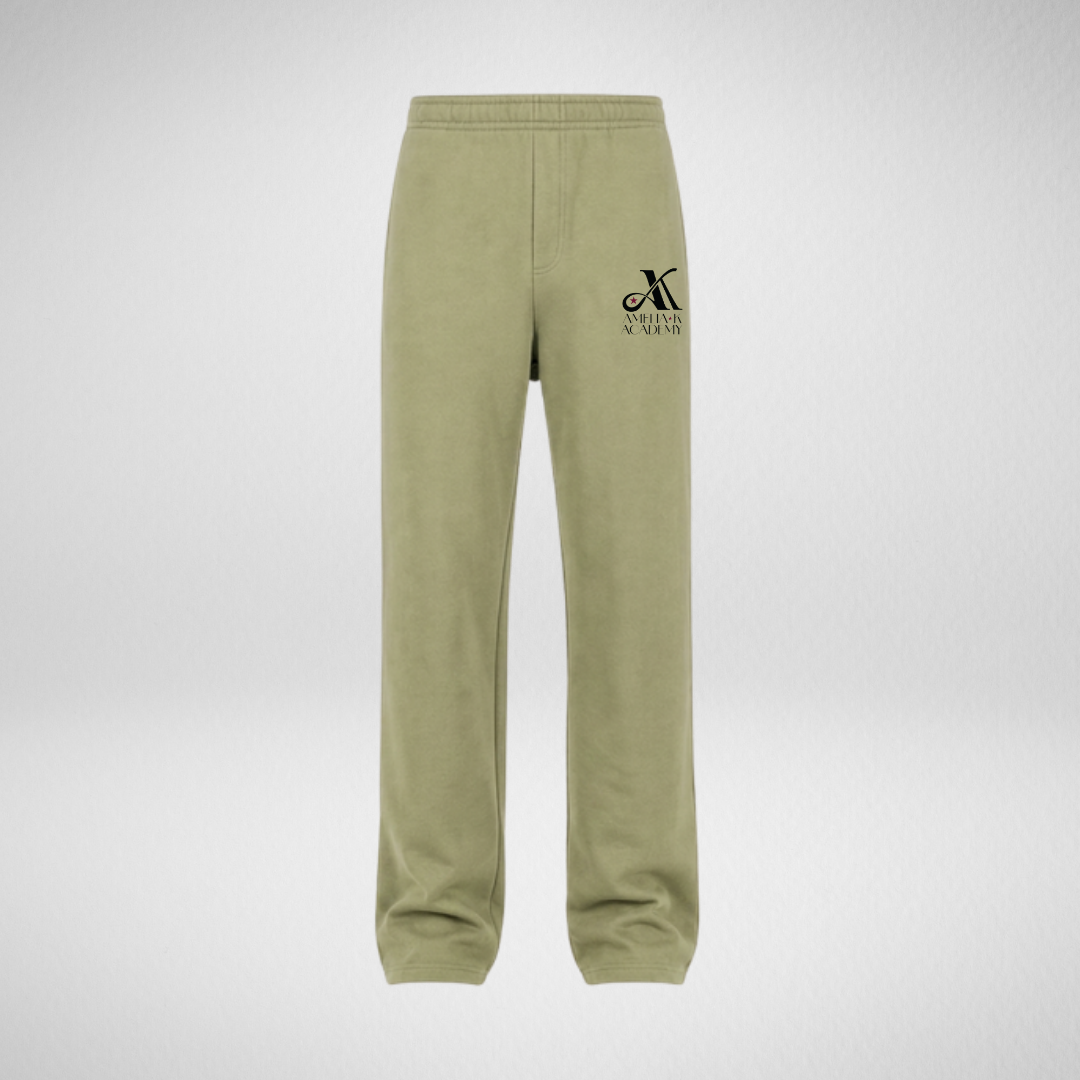 Amelia K Academy Olive Supersoft Trackpants