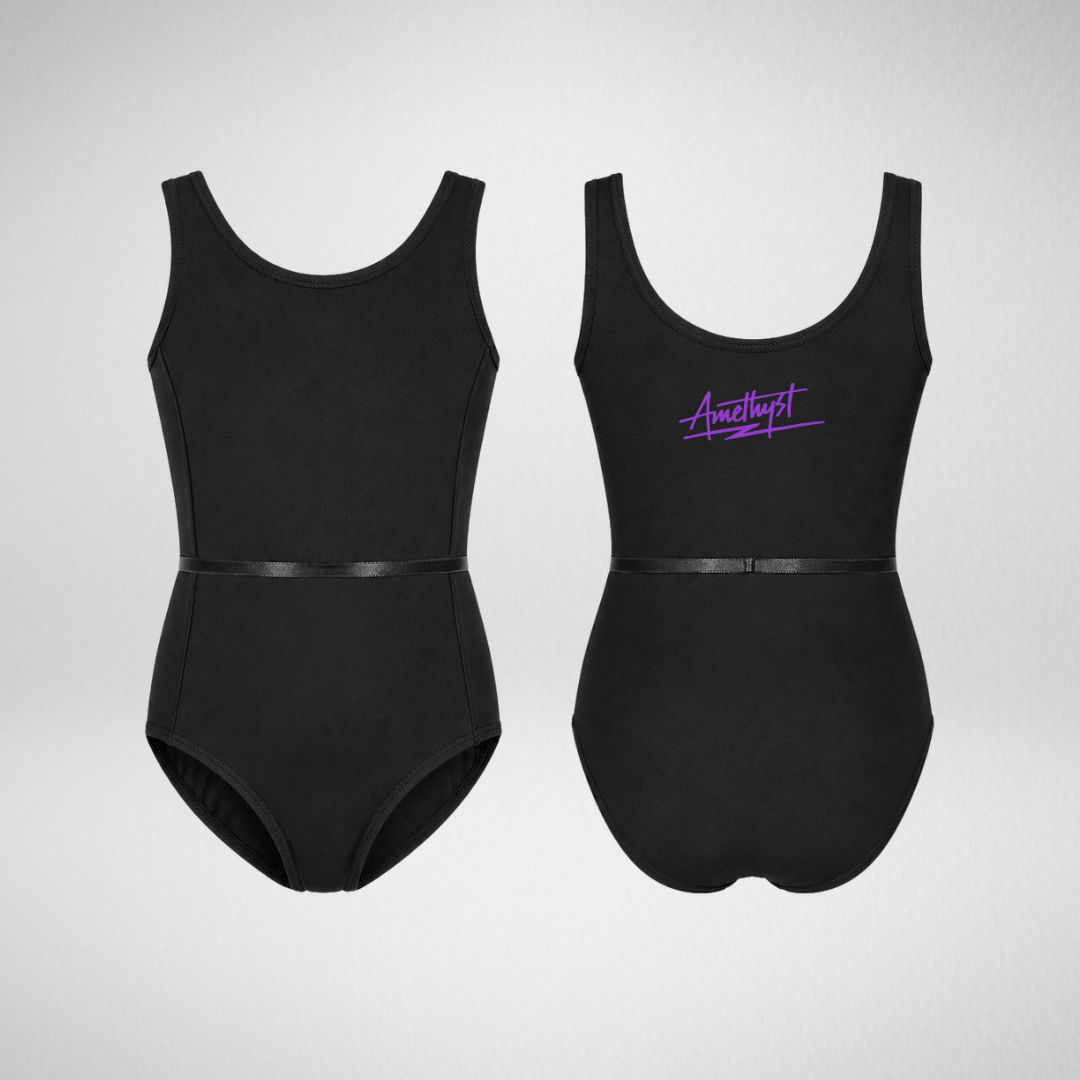 Amethyst Dance Pembrokeshire Black Beatrice Leotard