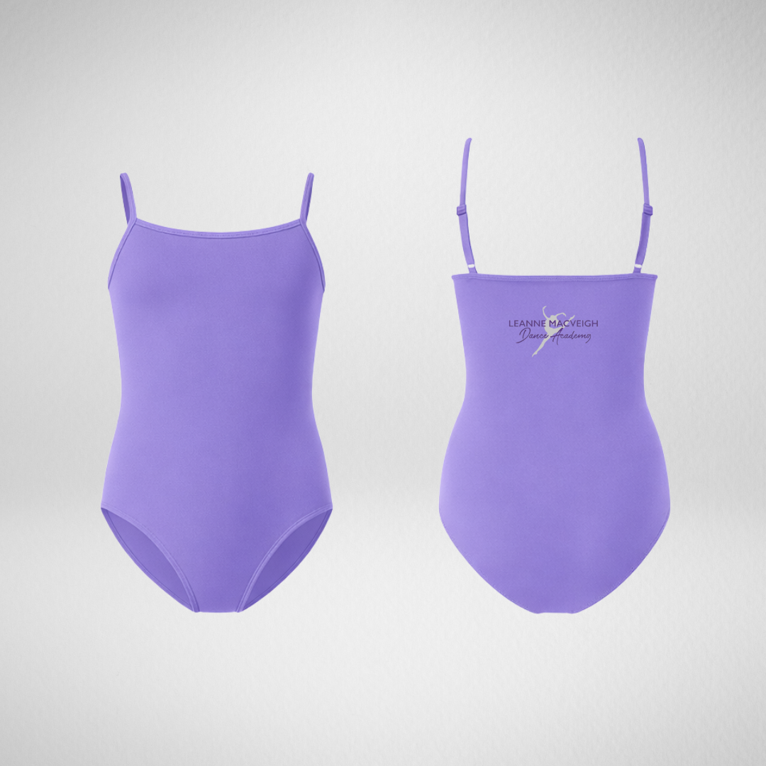 Leanne Macveigh Dance Academy Adjustable Strap Leotard - GRADE 1-3 BALLET & TAP