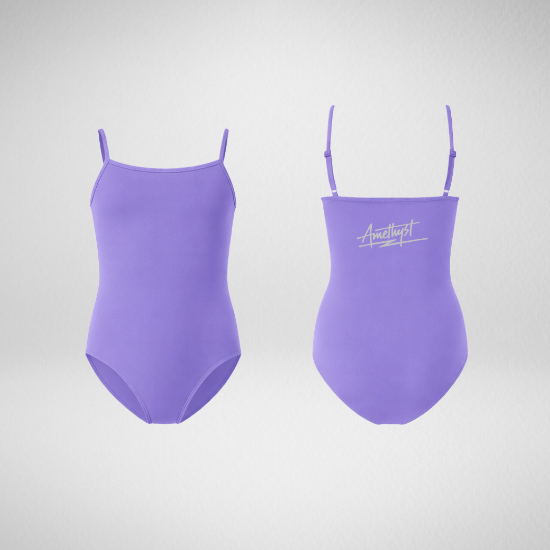Amethyst Dance Pembrokeshire Lavender Adjustable Strap Leotard