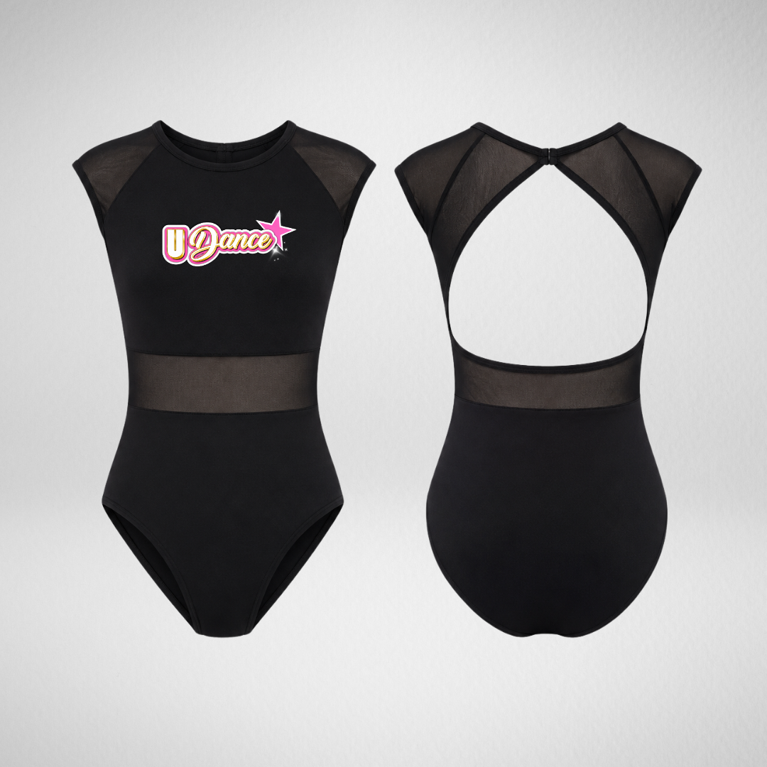 UDance Open Back Mesh Panel Leotard