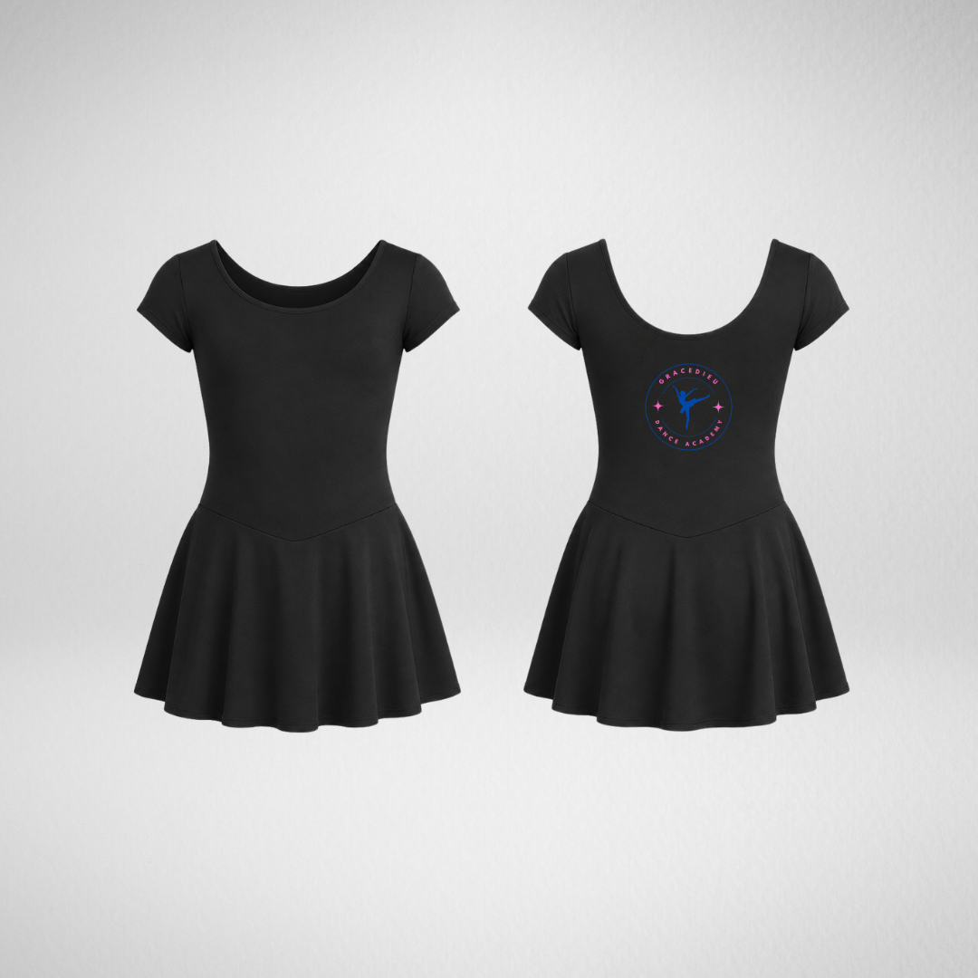 Gracedieu Dance Academy Nylon Skirted Leotard