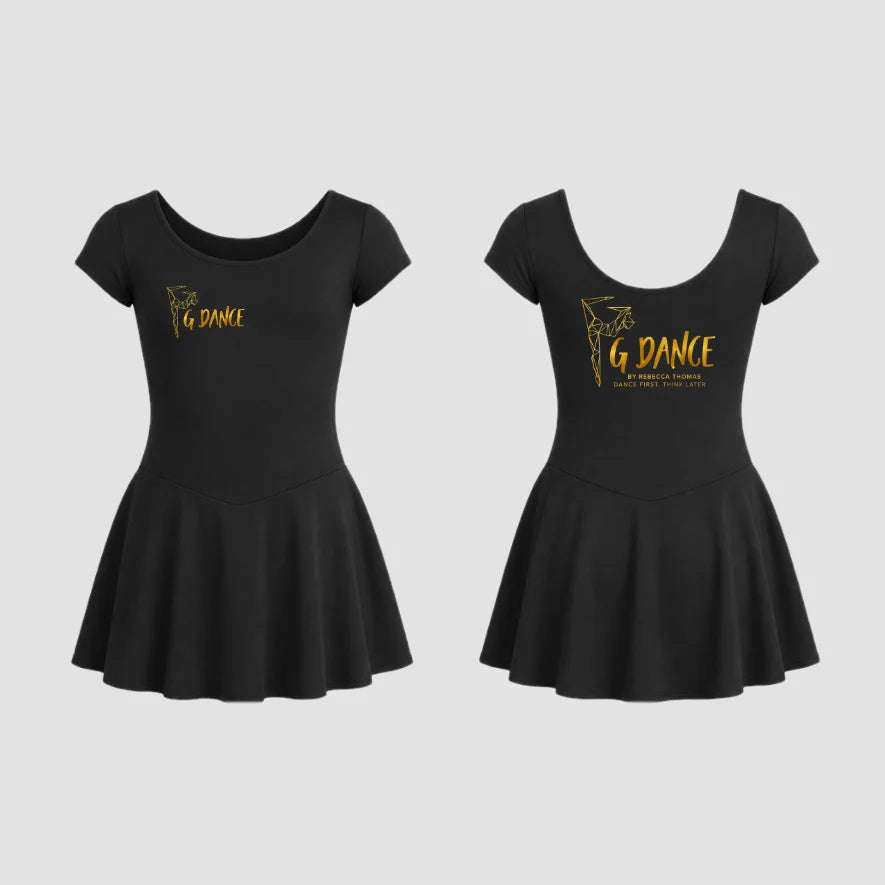 GDANCE Nylon Skirted Leotard