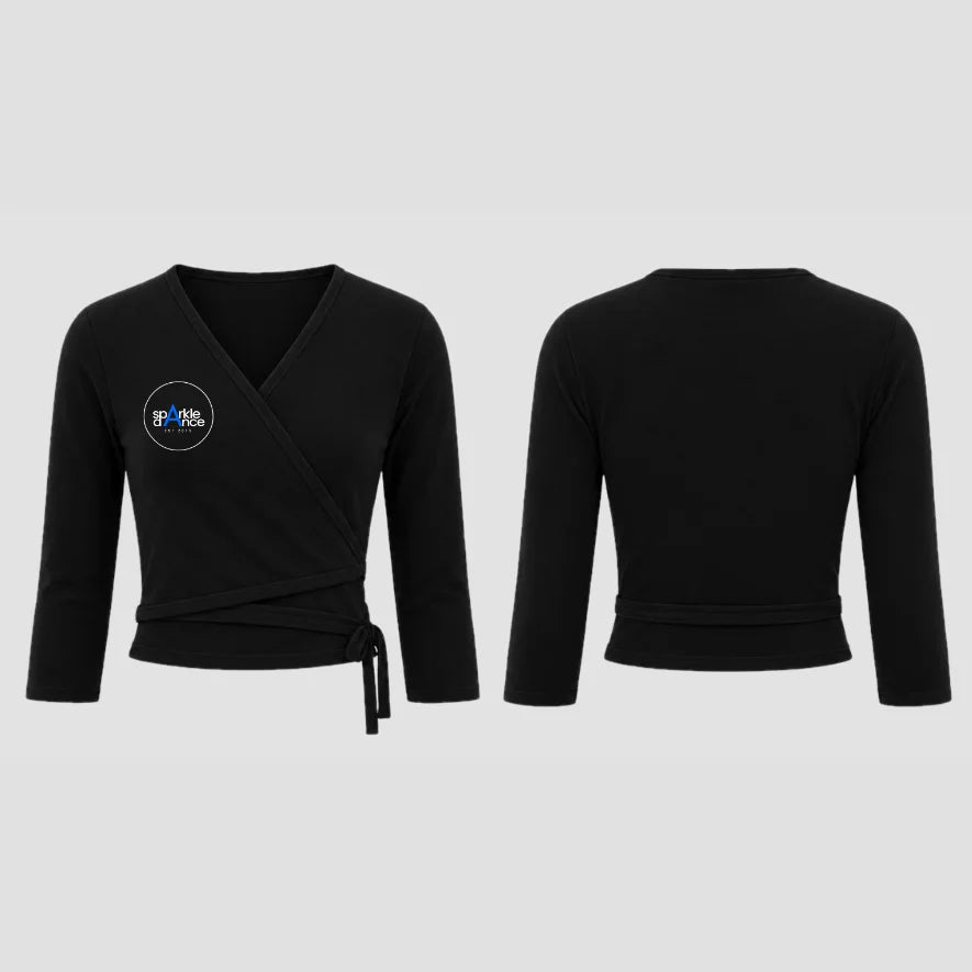 Sparkle Dance Studios Blue Cross over Cardigan