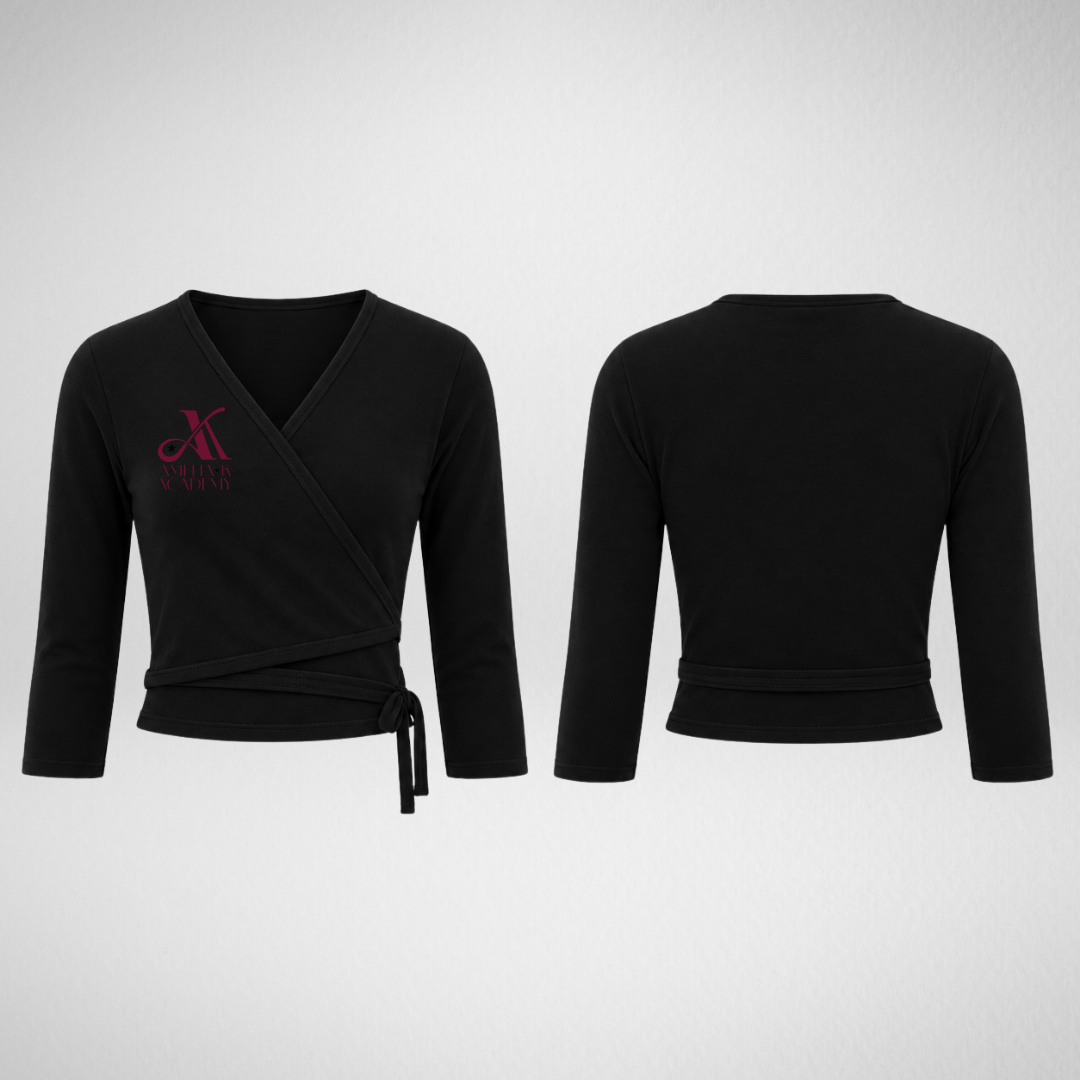 Amelia K Academy Cross over Cardigan