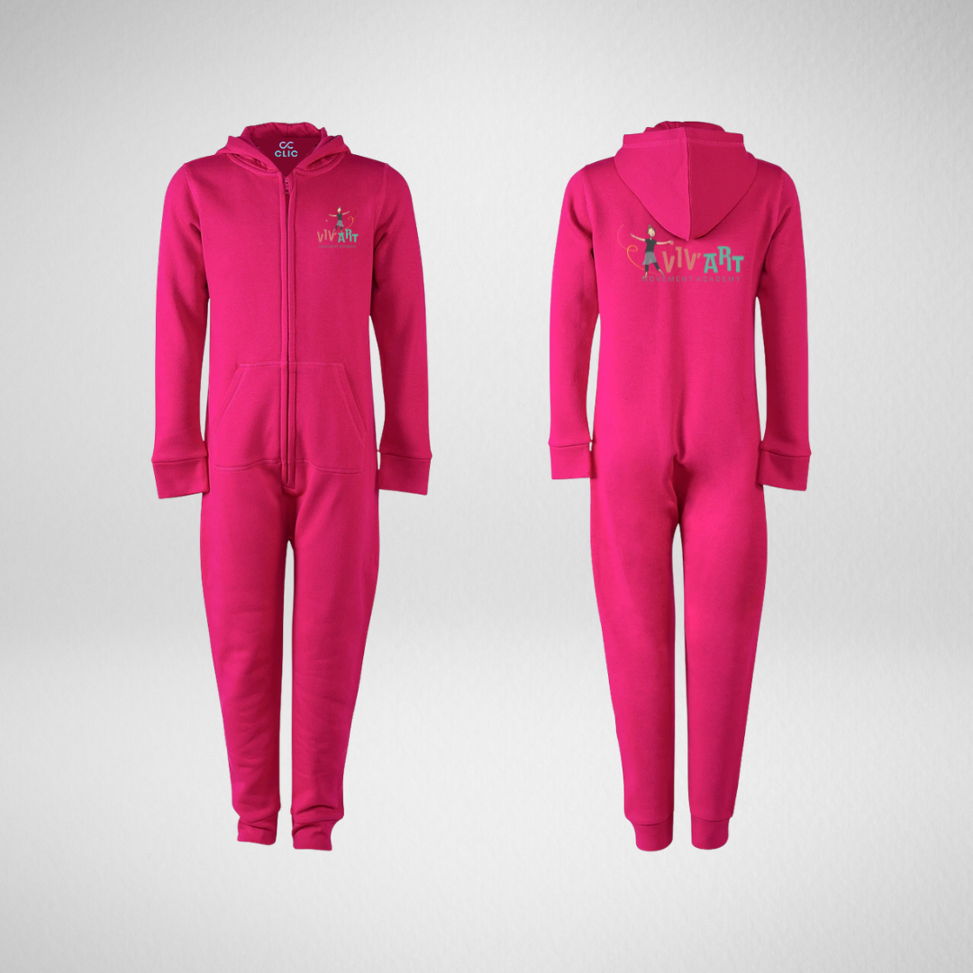 Viv’Art Movement Academy Fuchsia Onesie