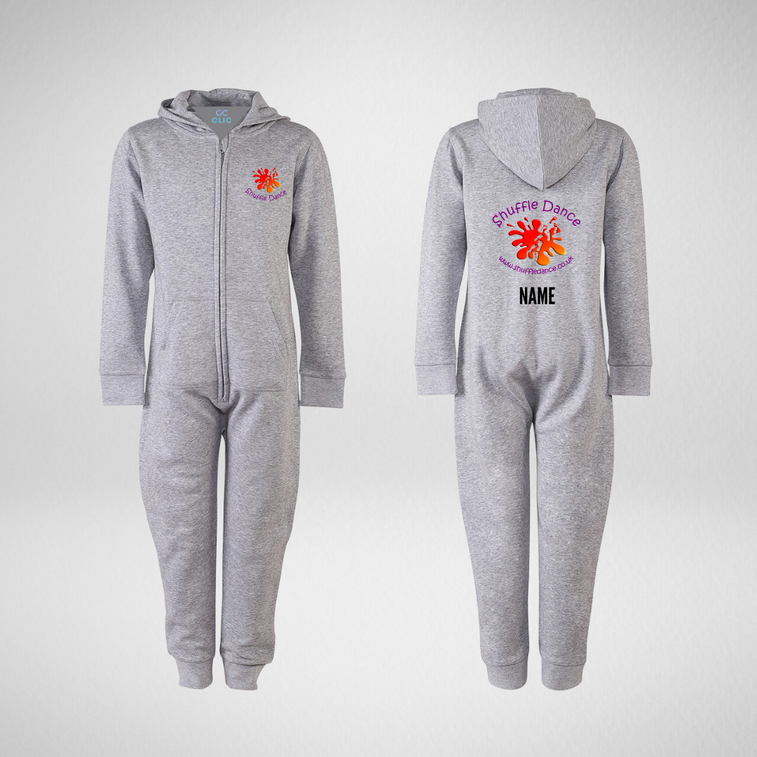 Shuffle Dance Grey Onesie
