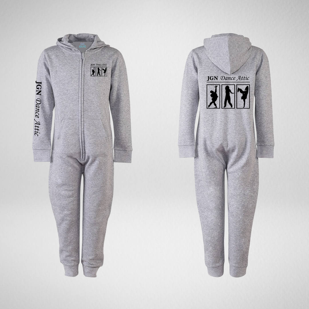 JGN Dance Attic Grey Onesie