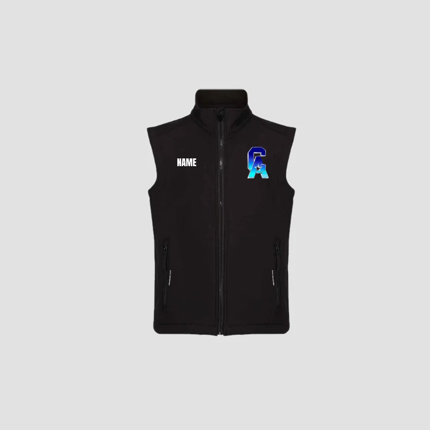 Coalition Allstars Black Softshell Gilet
