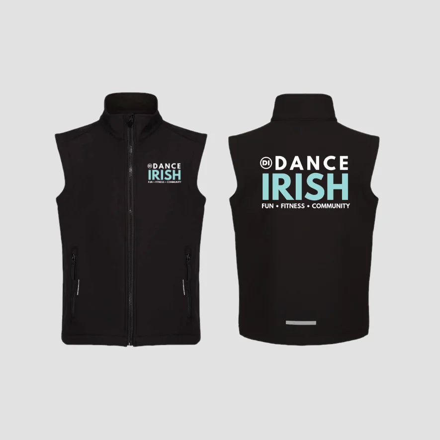 Dance Irish Blue Softshell Gilet