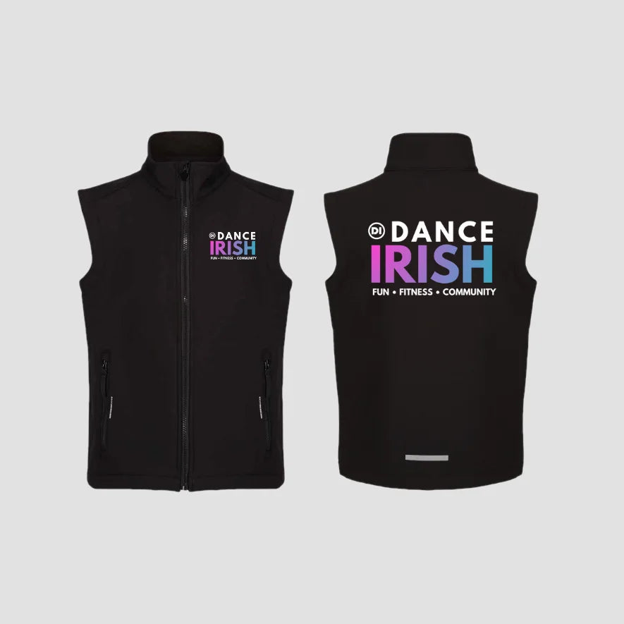 Dance Irish Pink Softshell Gilet