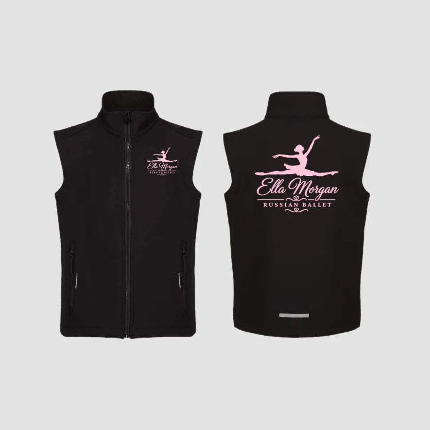 Ella Morgan School of Russian Ballet Softshell Gilet