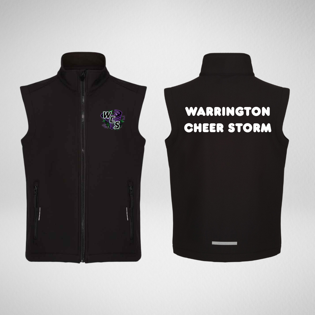 Warrington Cheer Storm Softshell Gilet