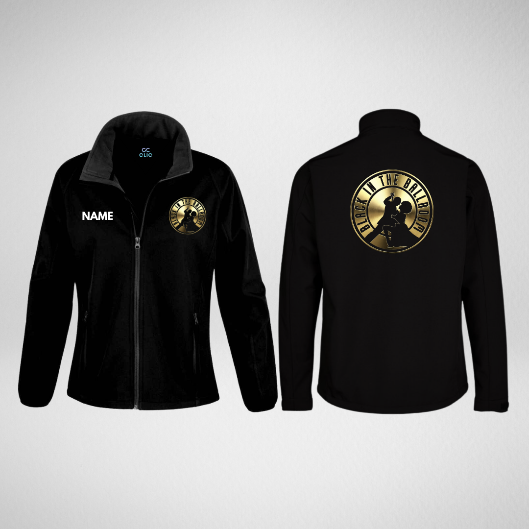 Black in The Ballroom CIC Softshell Jacket