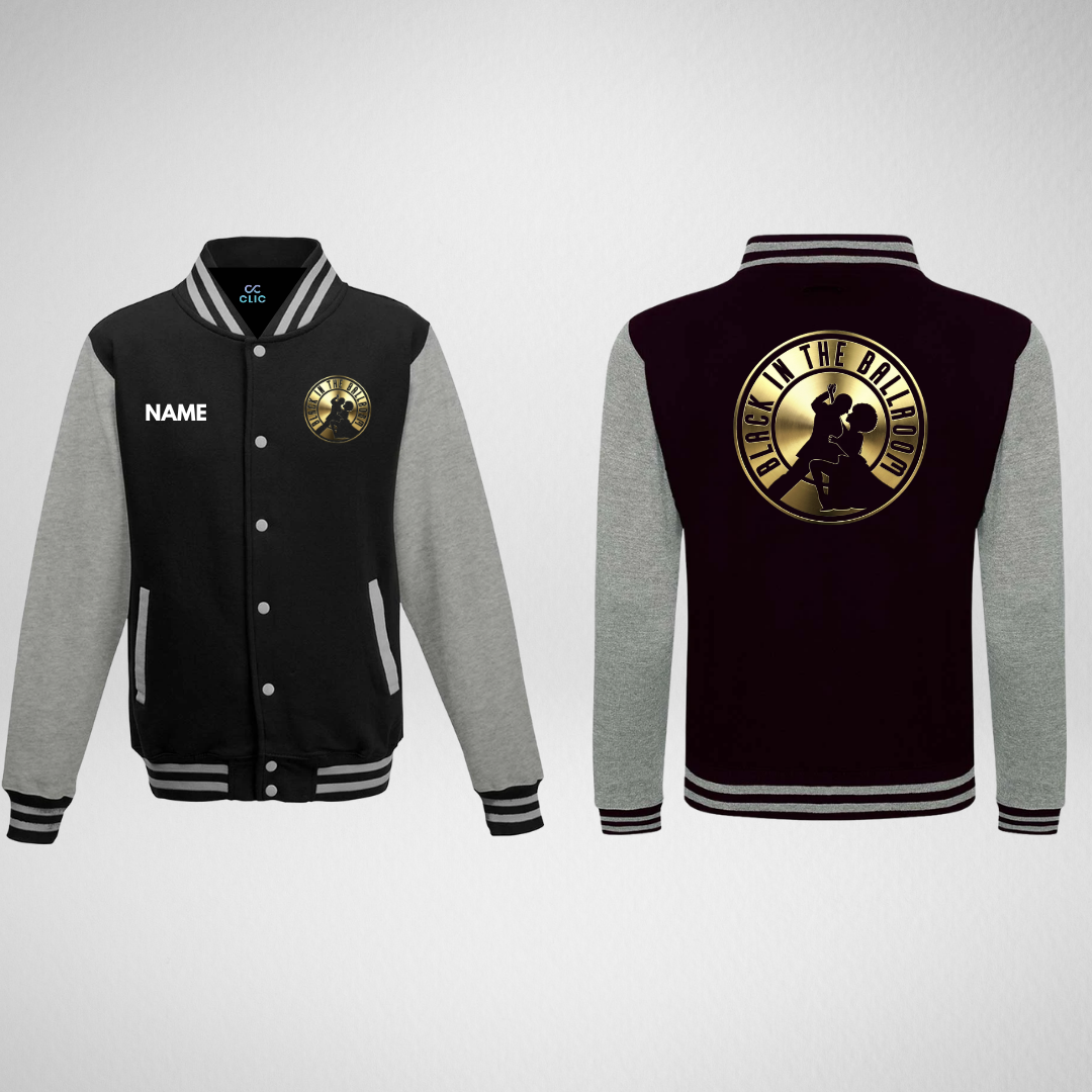 Black in The Ballroom CIC Varsity Jacket
