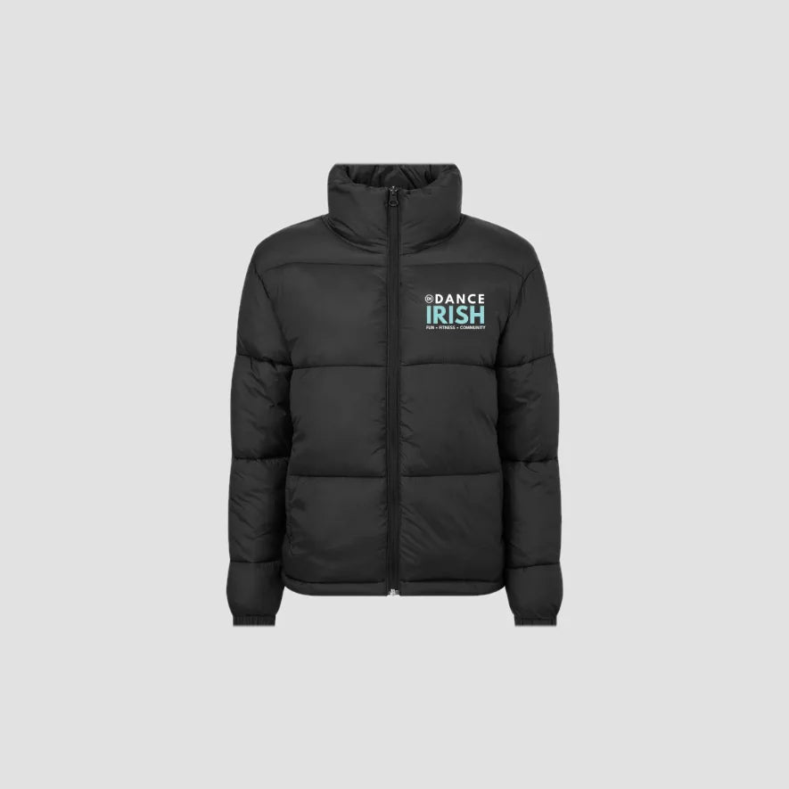 Dance Irish Blue Ladies Puffer Jacket