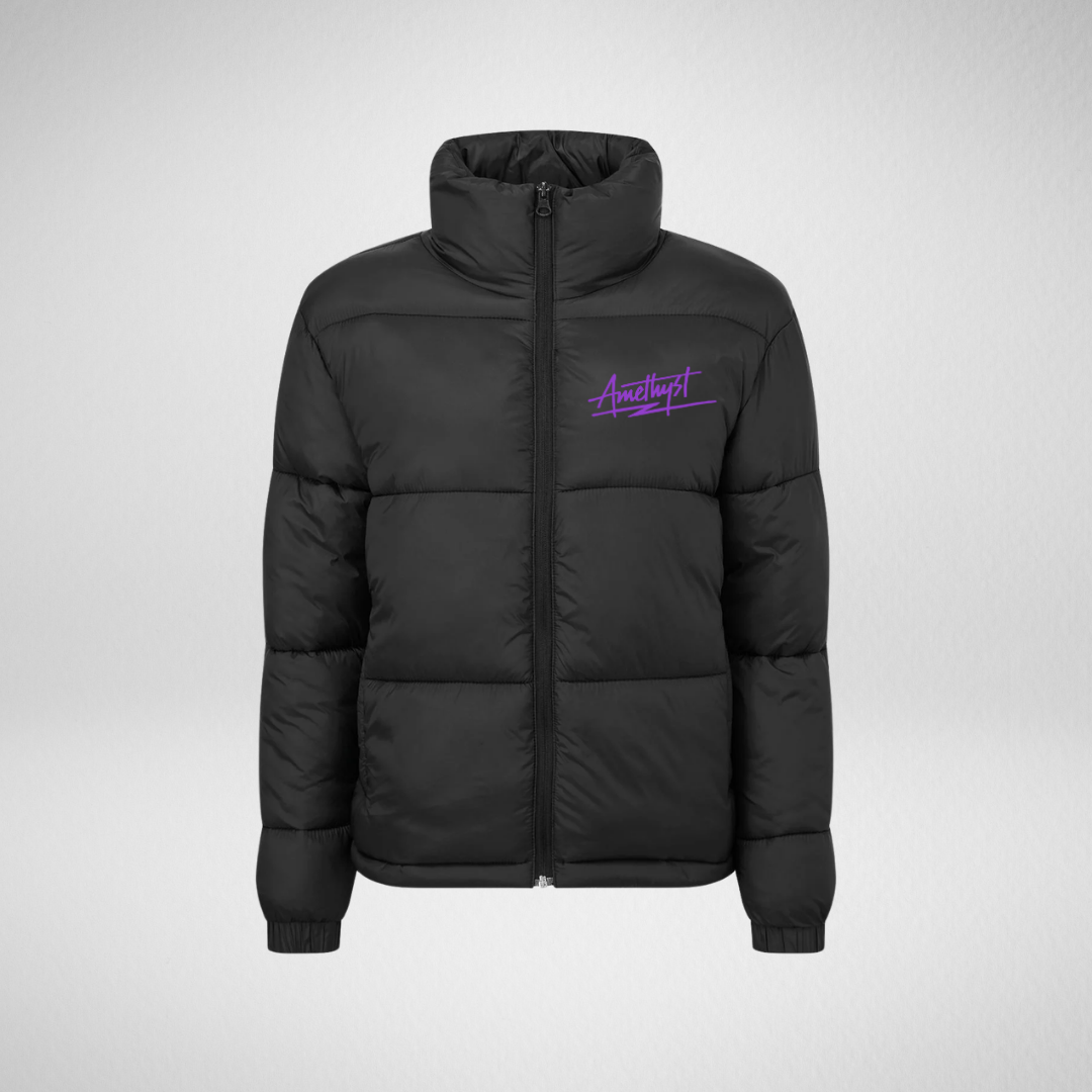 Amethyst Dance Pembrokeshire Ladies Puffer Jacket