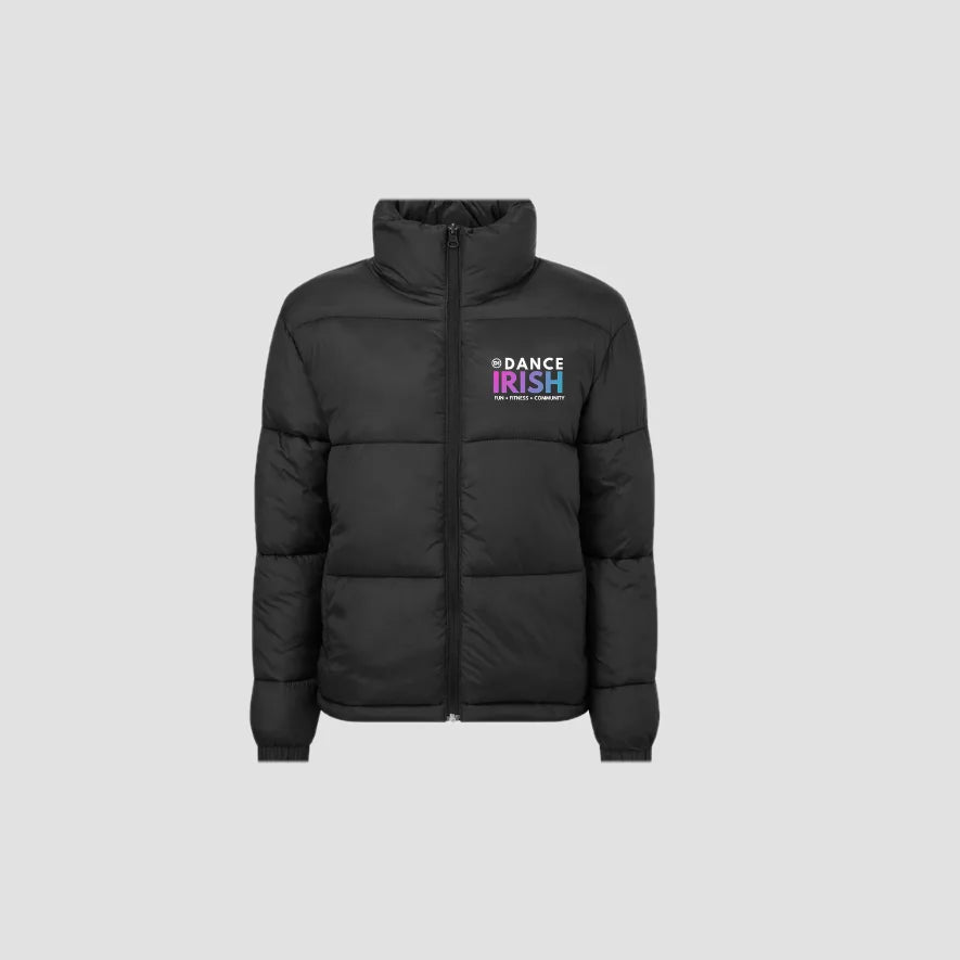 Dance Irish Pink Ladies Puffer Jacket