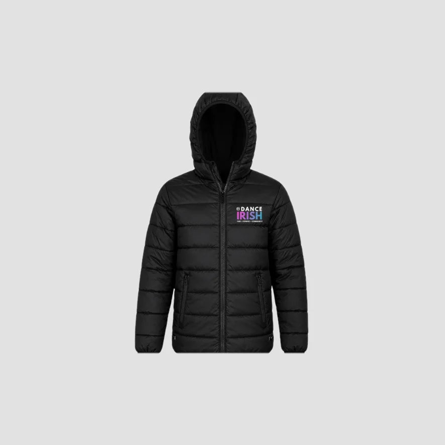 Dance Irish Pink Kids Puffer Jacket