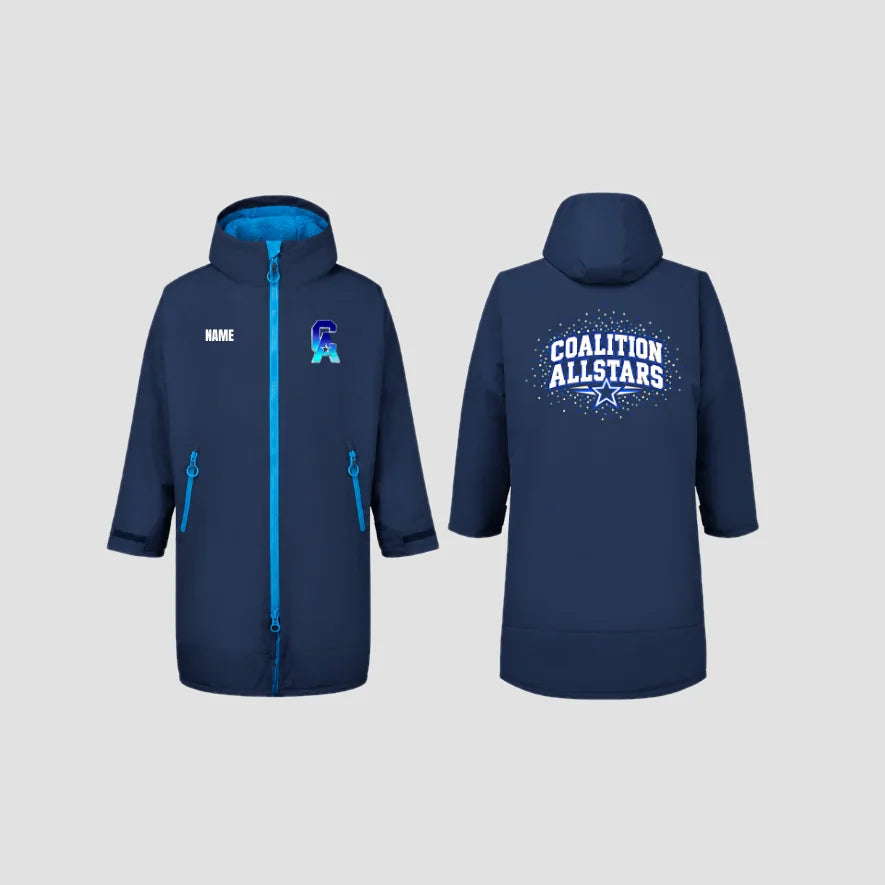 Coalition Allstars Navy All Weather Robe