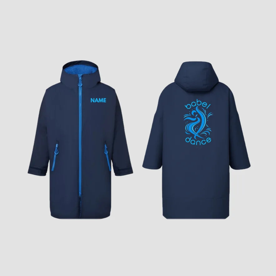 Babel School of Dance Navy All Weather Robe