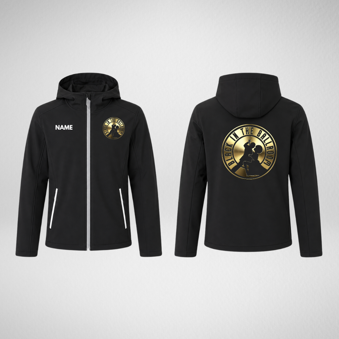 Black in The Ballroom CIC Hooded Softshell Jacket