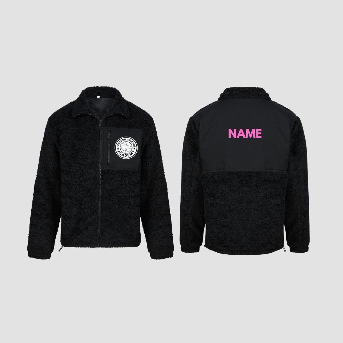 Perform Studios Academy SHERPA FLEECE JACKET (2)