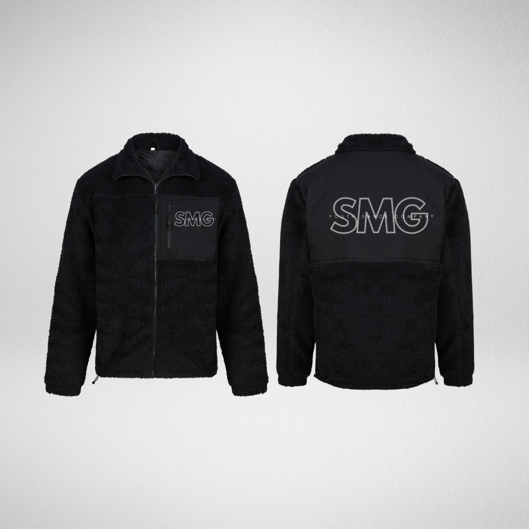 SMG Youth Dance Company Black Sherpa Fleece Jacket