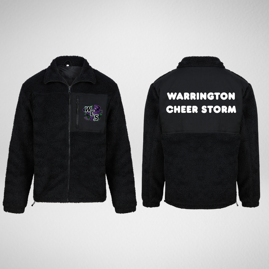 Warrington Cheer Storm Sherpa Fleece Jacket