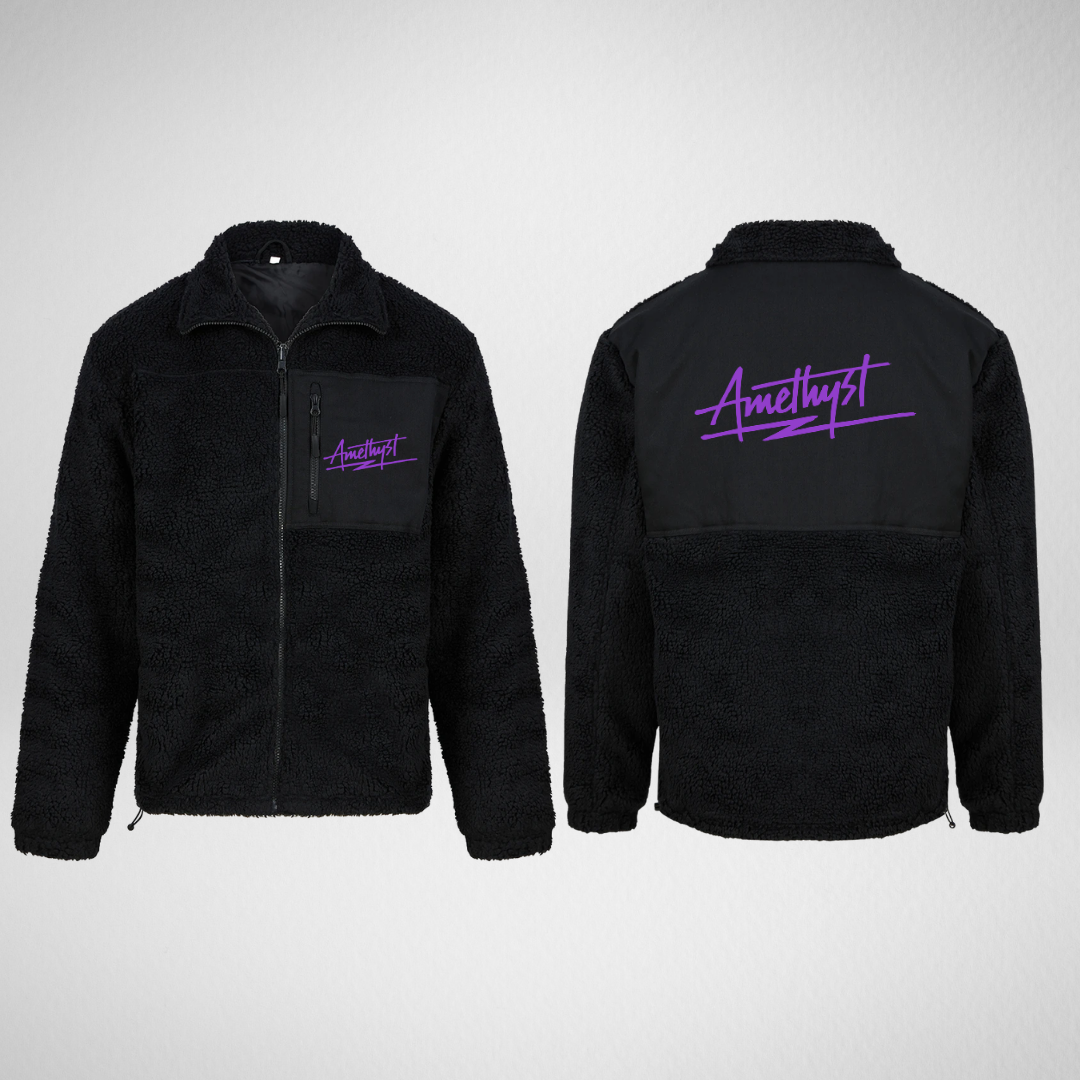 Amethyst Dance Pembrokeshire Sherpa Fleece Jacket