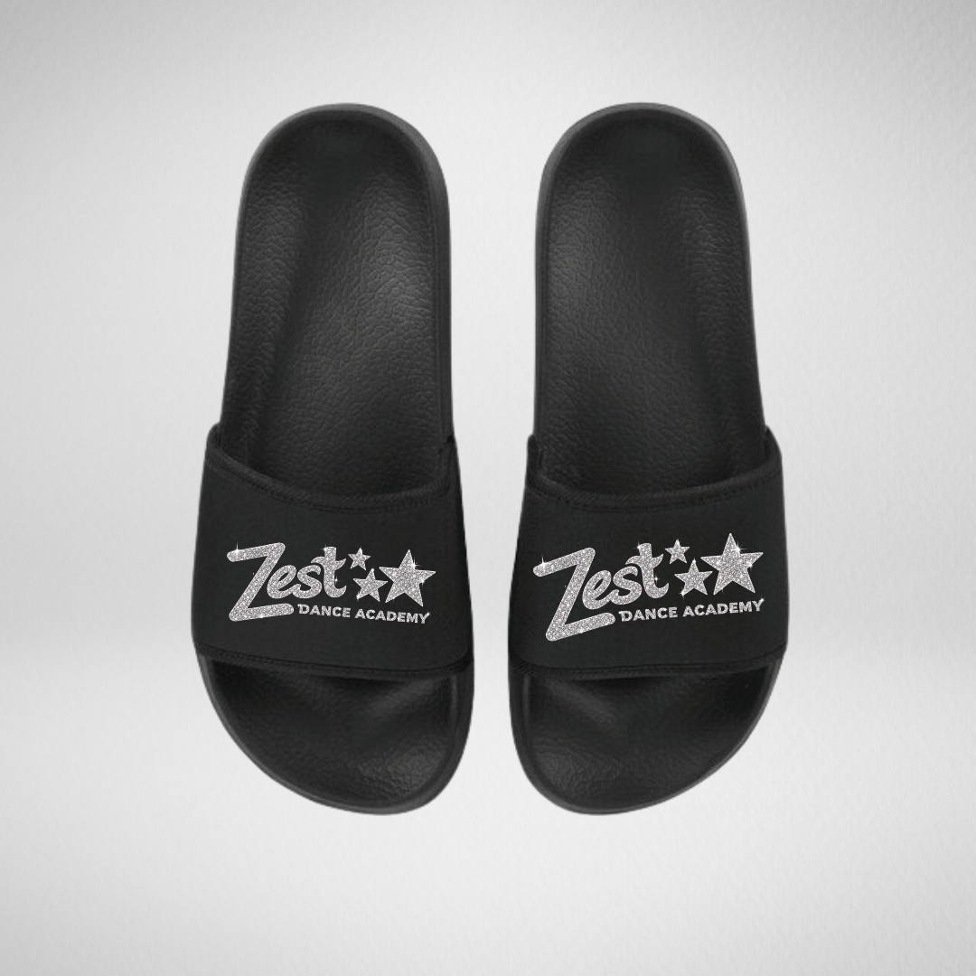 Zest Dance Academy Glitter Sliders